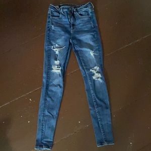American eagle super stretch skinny jeans